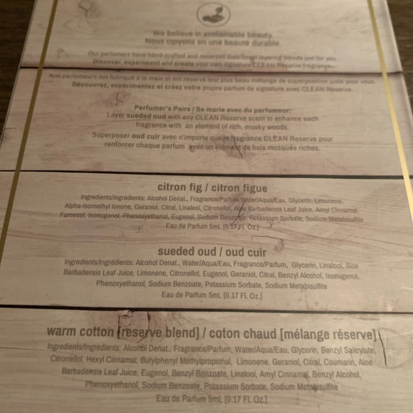 SOLD! CLEAN RESERVE Layering Trio, brand new in box. - Picture 2 of 2